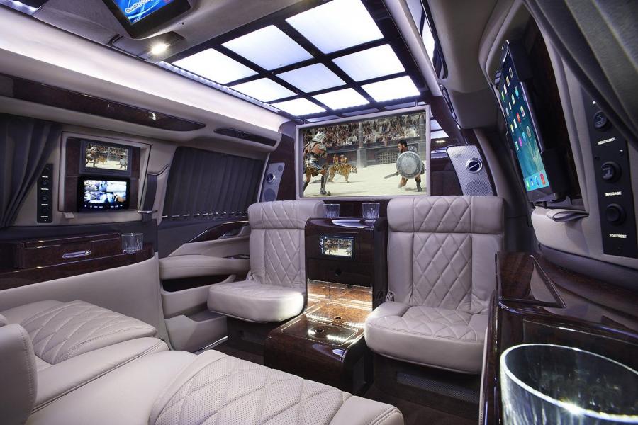 Интерьер Cadillac Escalade by AddArmor 2019 года  (фото 19 из 21)
